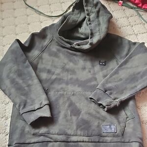 Kids  Green Hoodie Sweater